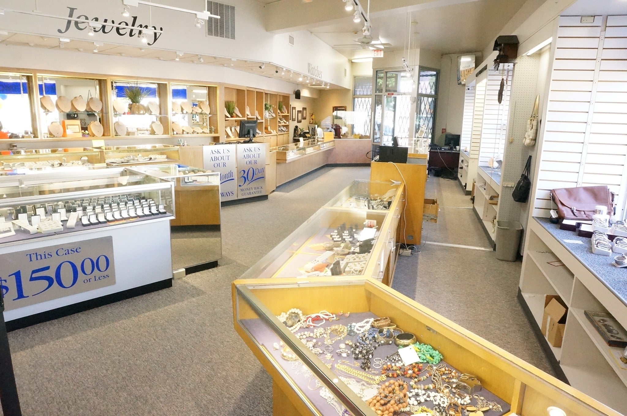Silver Lining Jewelry & Loan - Inside Store